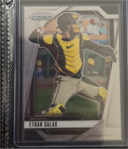 2025 Panini Prizm #299 Ethan Salas — front
