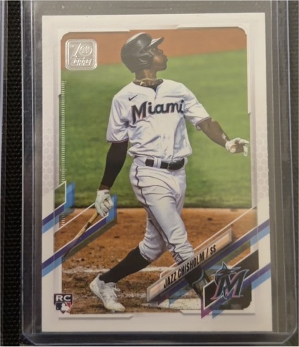 2021 Topps Series 2 #538 Jazz Chisholm — front