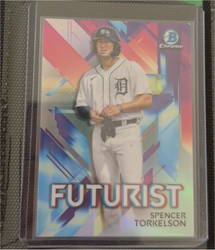 2021 Bowman Chrome #FUT-ST Spencer Torkelson Futurist — front