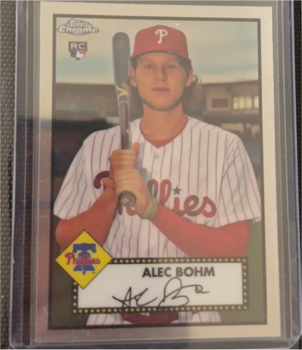 2021 Topps Chrome Platinum Anniversary #1 Alec Bohm — front