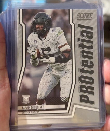 2022 Panini Score PROtential #P-KT Kayvon Thibodeaux — front