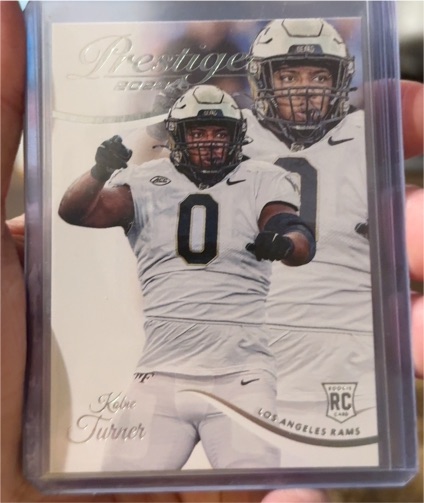 2023 Panini Prestige #358 Kobie Turner — front