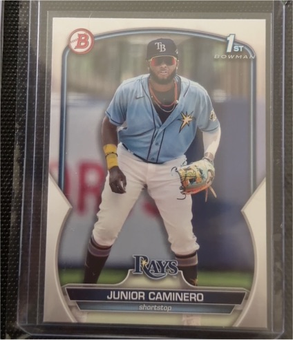 2023 Bowman #BP-61 Junior Caminero — front