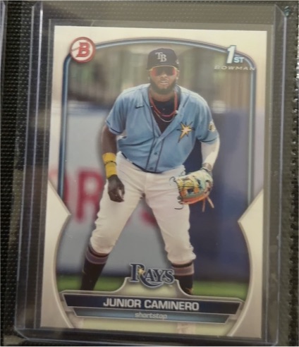 2023 Bowman #BP-61 Junior Caminero — front