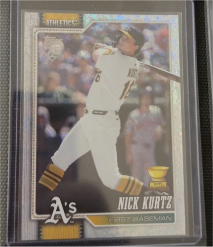2026 Topps Series 1 #97 Nick Kurtz — front