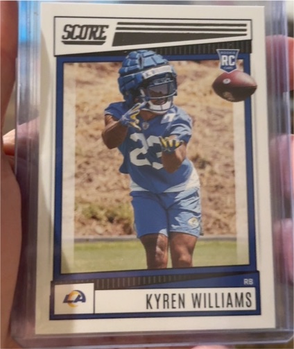 2022 Score #332 Kyren Williams — front