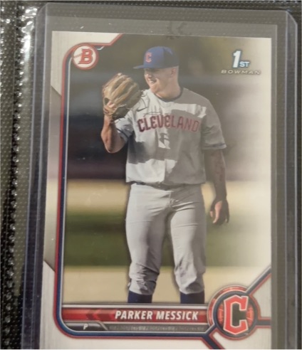 2022 Bowman Draft #BD-71 Parker Messick — front