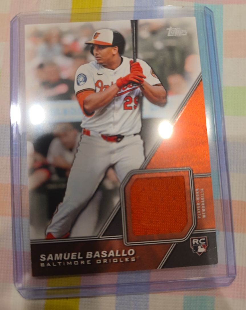 2026 Topps Series 1 #MLM-BAS Samuel Basallo — front