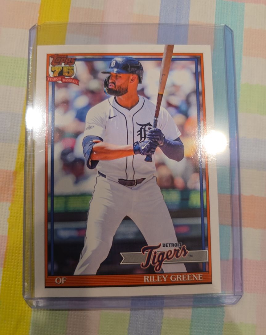 2026 Topps Series 1 #T91-2 Riley Greene — front
