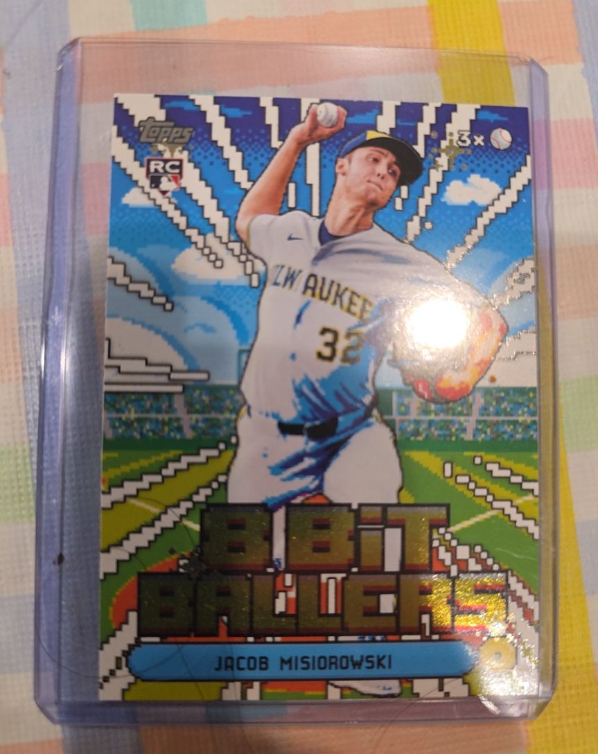 2026 Topps Celebration 8 Bit Ballers #8B-5 Jacob Misiorowski — front
