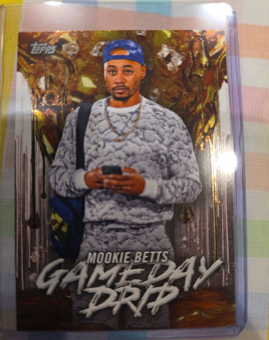 2026 Topps Series 1 Celebration #GD-16 Mookie Betts Gameday Drip — front
