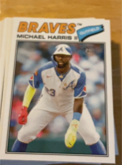 2026 Topps Heritage #342 Michael Harris II — front