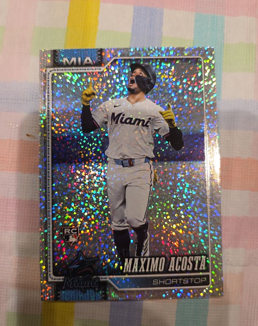 2026 Topps Series 1 #172 Maximo Acosta — front