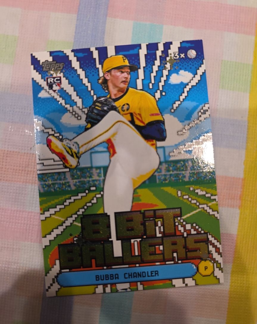 2026 Topps Series 1 Celebration #8B-22 Bubba Chandler 8 Bit Ballers — front