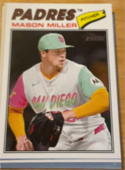 2026 Topps Heritage #65 Mason Miller — front