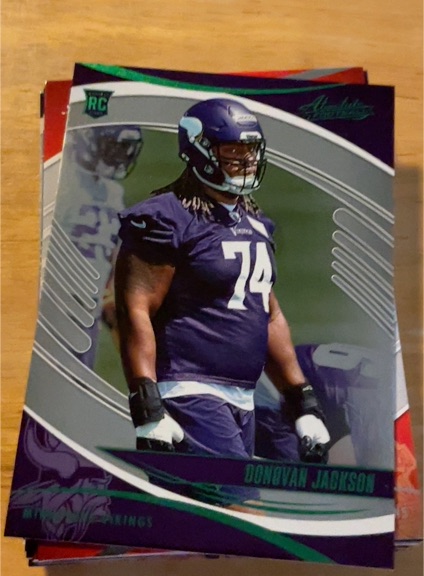 2025 Panini Absolute #120 Donovan Jackson — front