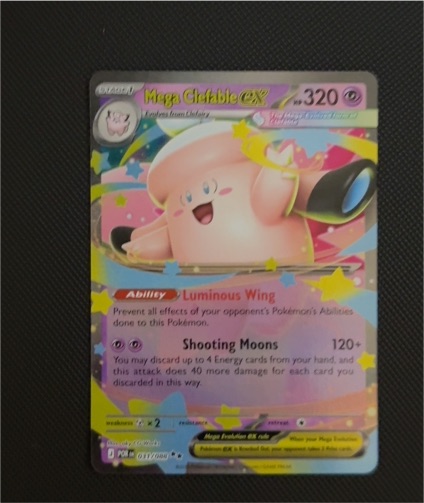 2016 Pokémon Perfect Order #31 Mega Clefable GX — front