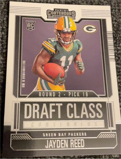 2023 Panini Contenders Draft Class #14 Jayden Reed — front