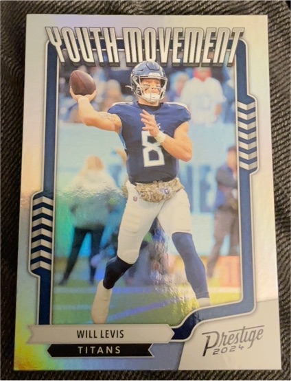2024 Panini Prestige #YM-WLS Will Levis Youth Movement — front