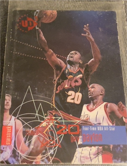1997-98 Upper Deck UD3 #22 Gary Payton — front