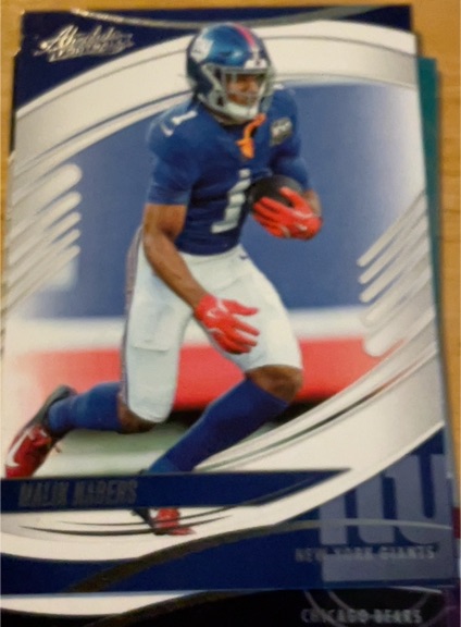 2025 Panini Absolute #1 Malik Nabers — front