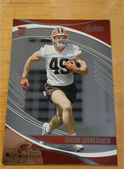 2025 Panini Absolute #112 Carson Schwesinger — front