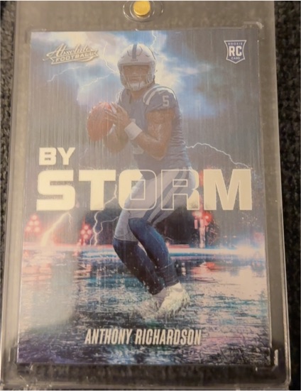 2023 Panini Absolute By Storm #BST-4 Anthony Richardson — front