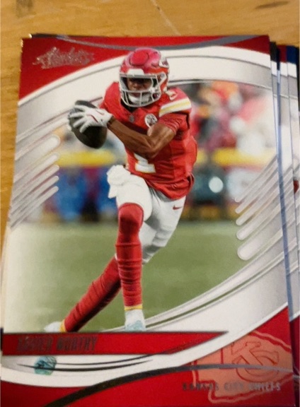 2025 Panini Absolute #13 Xavier Worthy — front