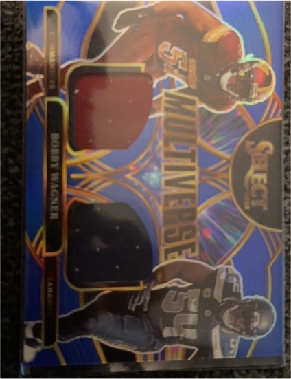 2025 Panini Select #MVJ-BWR Bobby Wagner Multiverse Dual Patch Seahawks Commanders — front