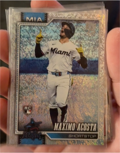 2026 Topps Series 1 #172 Maximo Acosta — front
