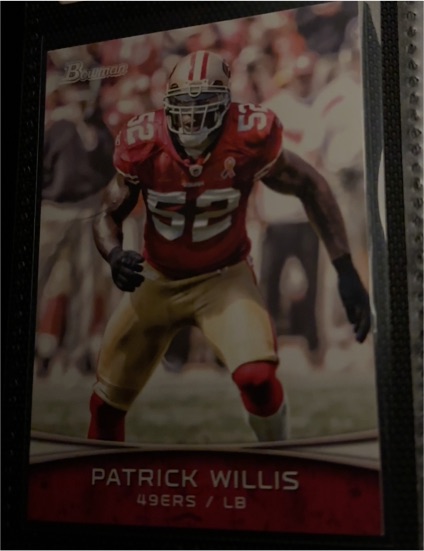 2012 Bowman #39 Patrick Willis — front