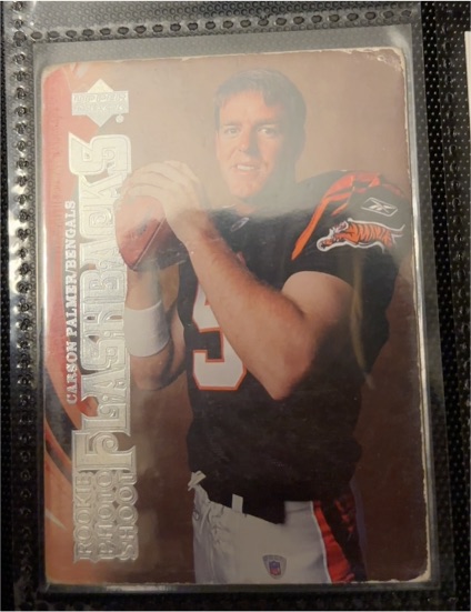 2007 Upper Deck #RPS-7 Carson Palmer Rookie Exclusive Photo Shoot Flashback — front