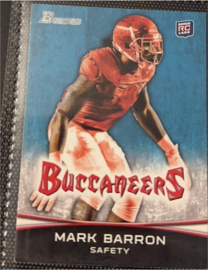 2012 Bowman #143 Mark Barron — front