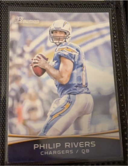 2012 Bowman #66 Philip Rivers — front