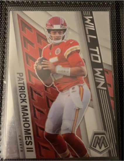 2022 Panini Mosaic #WW-16 Patrick Mahomes II Will to Win — front