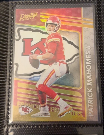 2022 Panini Prestige #FF-1 Patrick Mahomes II Franchise Favorites — front
