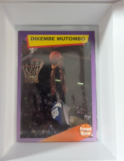 1992 Front Row #10 Dikembe Mutombo — front