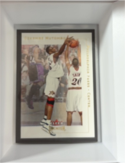 1996 Upper Deck #20 Dikembe Mutombo — front