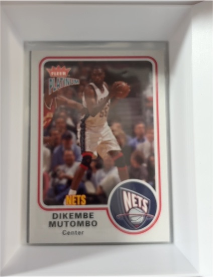2002-03 Fleer Platinum #123 Dikembe Mutombo — front