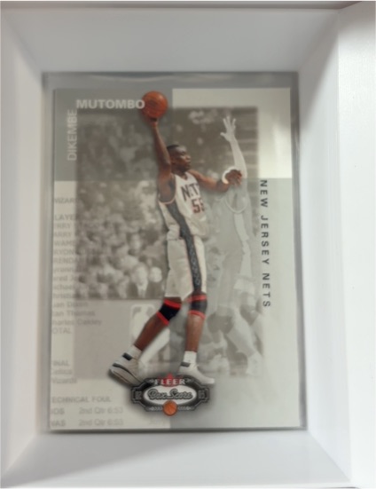 2002-03 Fleer Box Score #75 Dikembe Mutombo — front