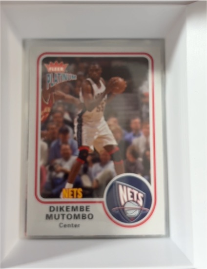 2002-03 Fleer Platinum #123 Dikembe Mutombo — front