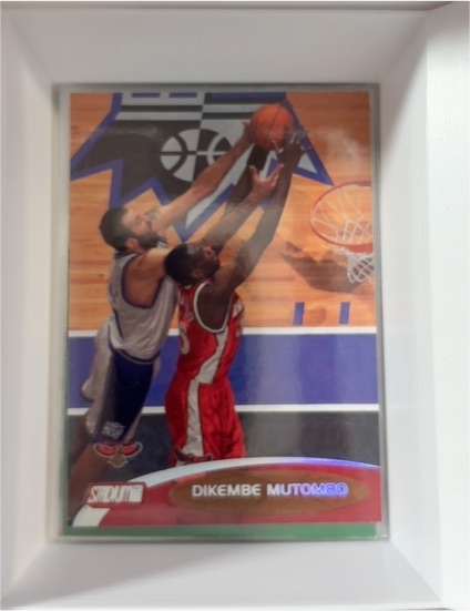 2000-01 Topps Stadium Club #3 Dikembe Mutombo — front