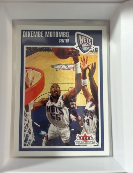 2002-03 Fleer Tradition #89 Dikembe Mutombo — front