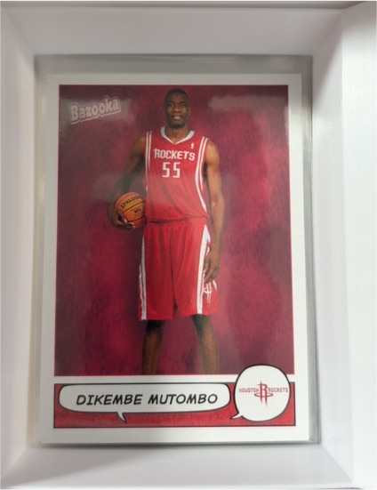 2004-05 Topps Bazooka #159 Dikembe Mutombo — front