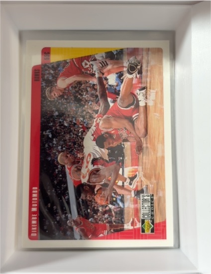 1997-98 Upper Deck Collector's Choice #2 Dikembe Mutombo — front