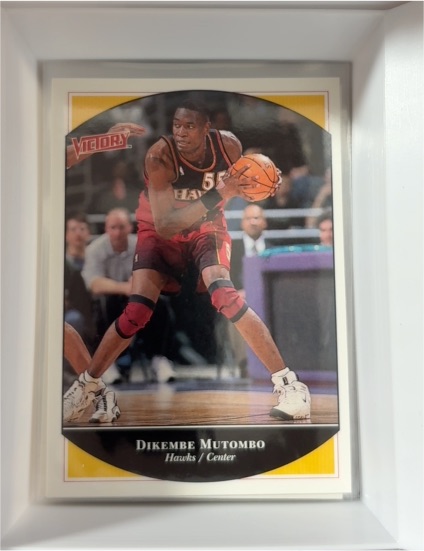 1999-00 Upper Deck Victory #3 Dikembe Mutombo — front