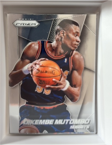2014-15 Panini Prizm #160 Dikembe Mutombo — front