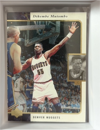 1995-96 Upper Deck SP #36 Dikembe Mutombo — front