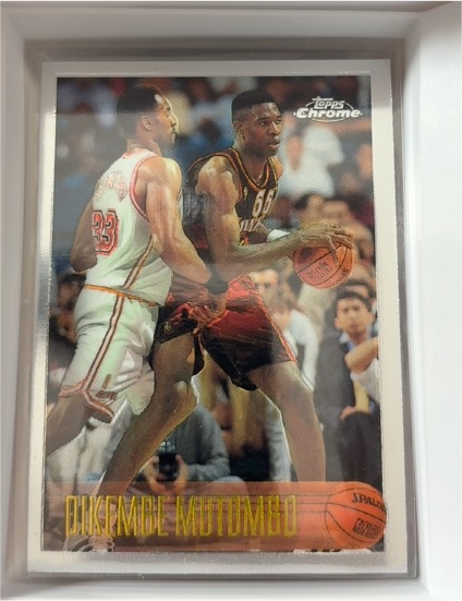 1996-97 Topps Chrome #112 Dikembe Mutombo — front