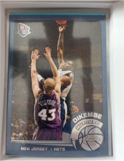2002-03 Topps Chrome #40 Dikembe Mutombo — front